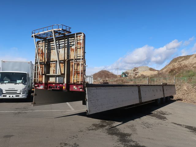 中古トラック トレクスアルミブロック平トレーラー ＃5