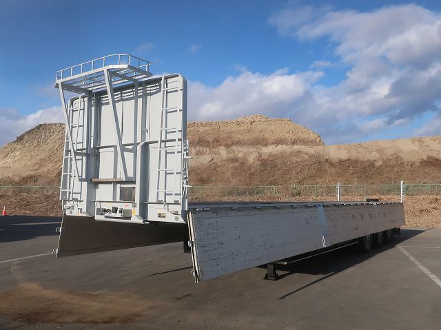 中古トラック トレクスアルミブロック平トレーラー ＃5