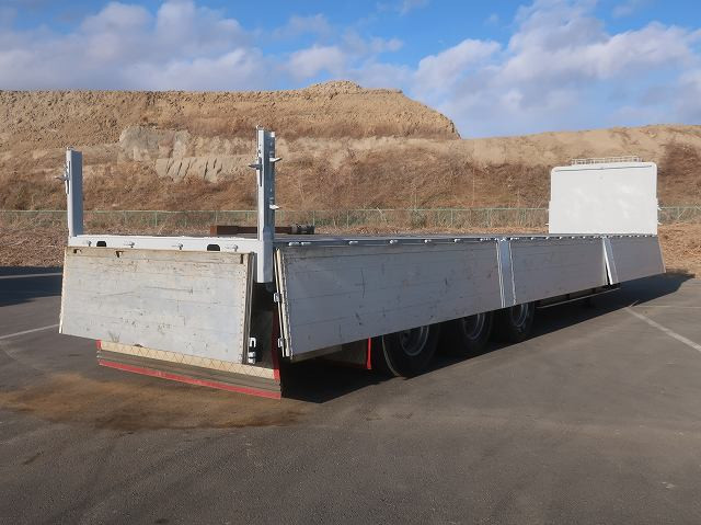 中古トラック トレクスアルミブロック平トレーラー ＃6