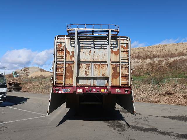 中古トラック トレクスアルミブロック平トレーラー ＃7