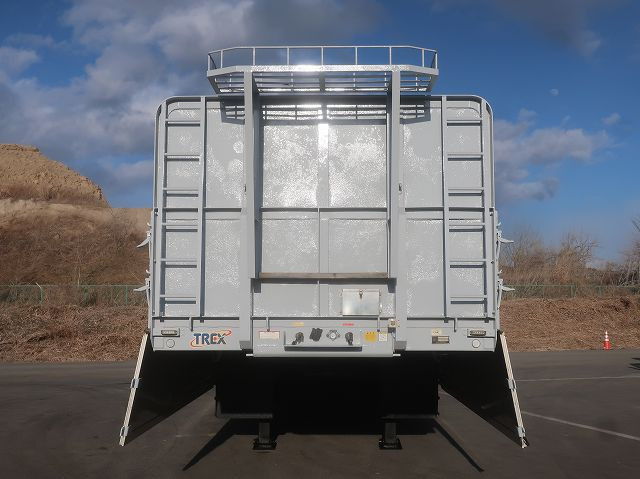 中古トラック トレクスアルミブロック平トレーラー ＃7