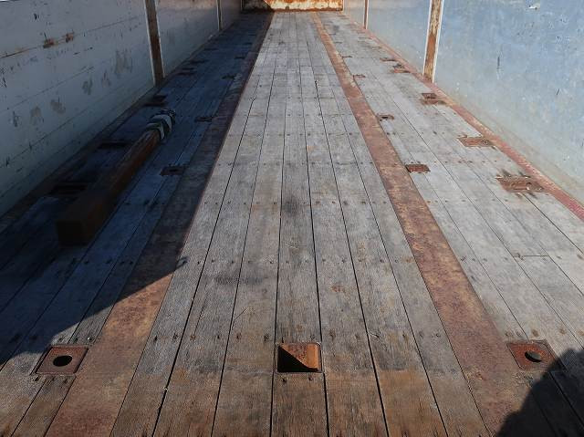 中古トラック トレクスアルミブロック平トレーラー ＃9