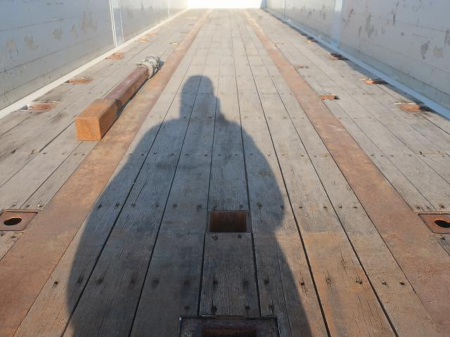 中古トラック トレクスアルミブロック平トレーラー ＃9