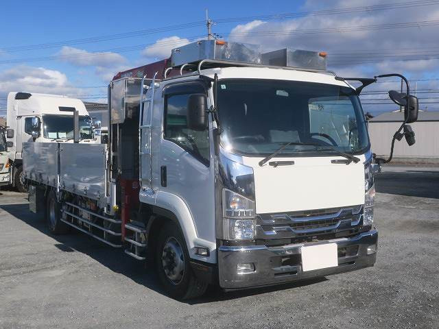 中古トラック いすゞクレーン付平ボディ ＃2