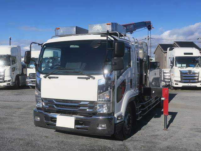 中古トラック いすゞクレーン付平ボディ ＃5