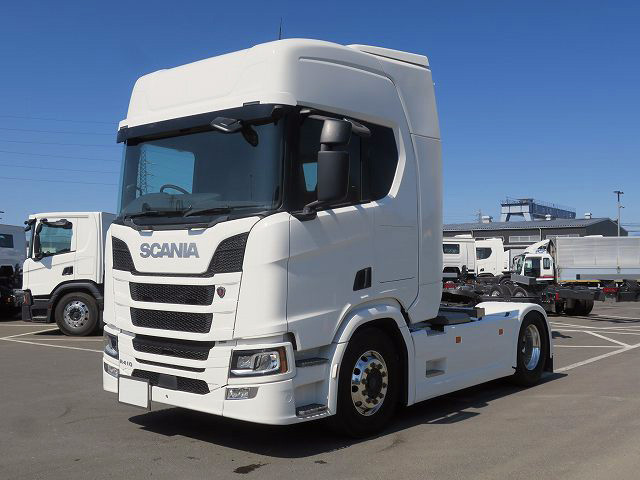 [Lease/Rental Only Vehicle] 2018 Scania R410 Tractor Head NTG Lunch Edition Limited Model, 11.6t Fifth Wheel Load, Sliding Coupler, 410 HP, High Roof, Aluminum Wheels ★Vehicle Inspection Valid Until August 2026★