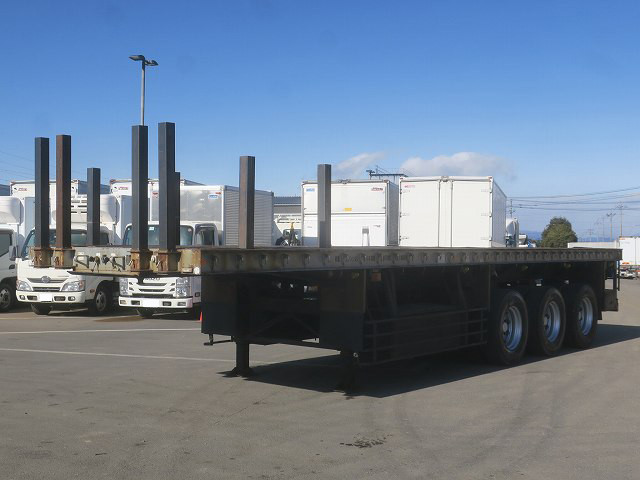 [Vehicle for lease rental only] 2013 Toho 3-axle chopping board semi-trailer with a maximum load capacity of 28.5 tons 