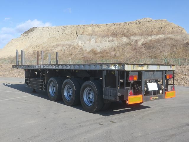 中古トラック 東邦車輛まな板セミトレーラー ＃4