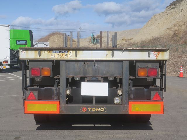 中古トラック 東邦車輛まな板セミトレーラー ＃5