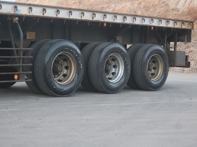 中古トラック トレクスまな板セミトレーラー ＃11