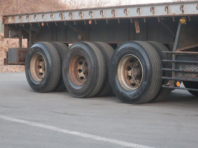 中古トラック トレクスまな板セミトレーラー ＃12