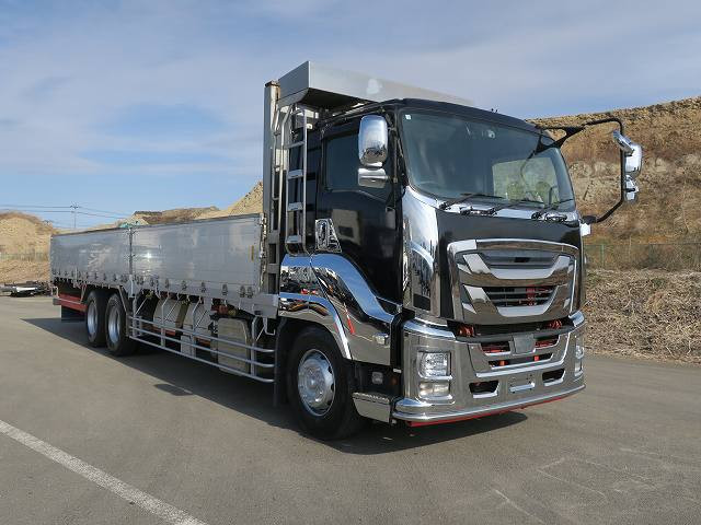 中古トラック いすゞ平ボディアルミブロック ＃2