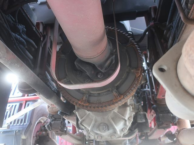 中古トラック 日野クレーン付平ボディ ＃11