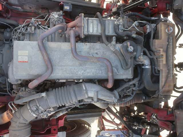 中古トラック 日野 プロフィア 大型クレーン付平ボディ