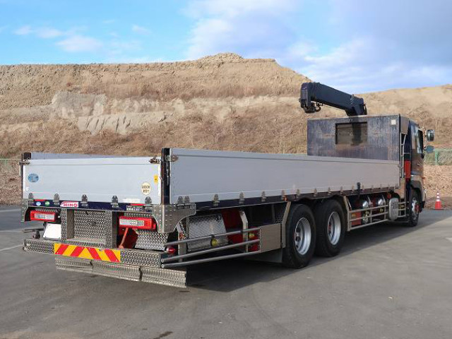 中古トラック 日野クレーン付平ボディ ＃4