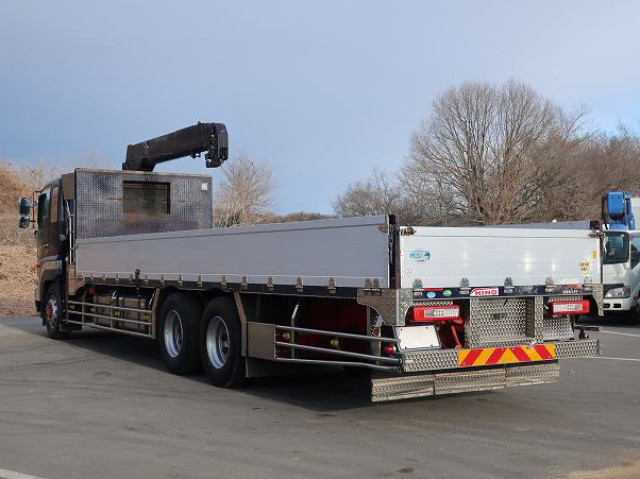 中古トラック 日野クレーン付平ボディ ＃5