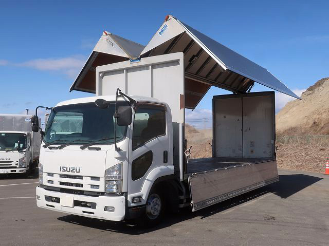 中古トラック いすゞ フォワード 中型アルミウィング