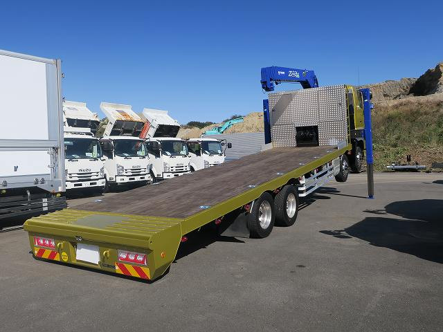 中古トラック 日野クレーン付セルフローダー ＃3