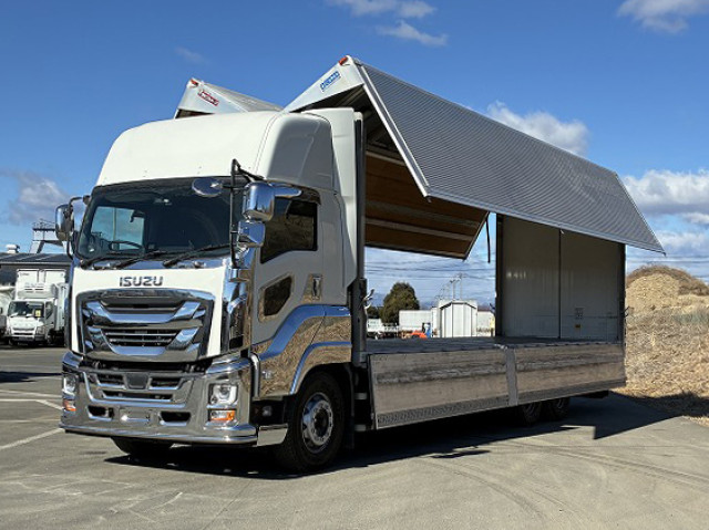 中古トラック いすゞ ギガ 大型アルミウィング