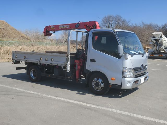 中古トラック 日野クレーン付平ボディ ＃2