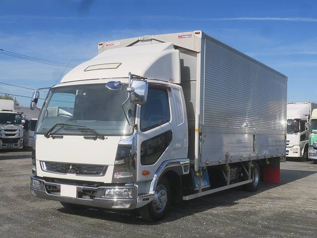 [Vehicle for lease rental only] 2017 Mitsubishi Fuso Fighter Medium-sized Aluminum Wing 6200 Wide ★Raku-Nori Pack installed!★