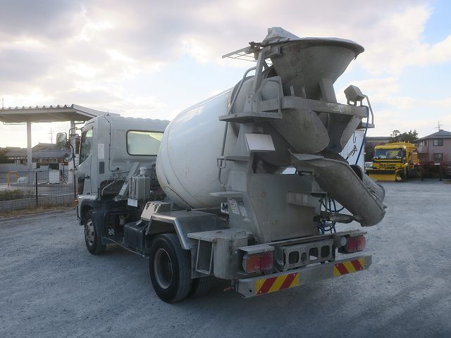 中古トラック 日野コンクリートミキサー車 ＃4