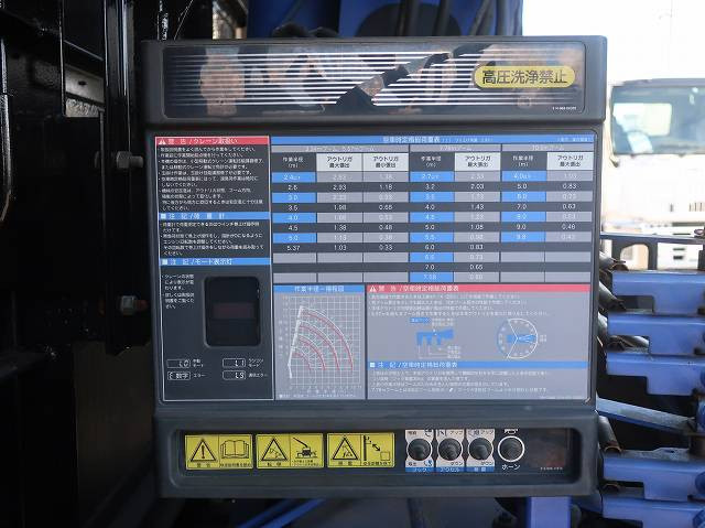 中古トラック 日野 レンジャー 増トンクレーン付平ボディアルミブロック