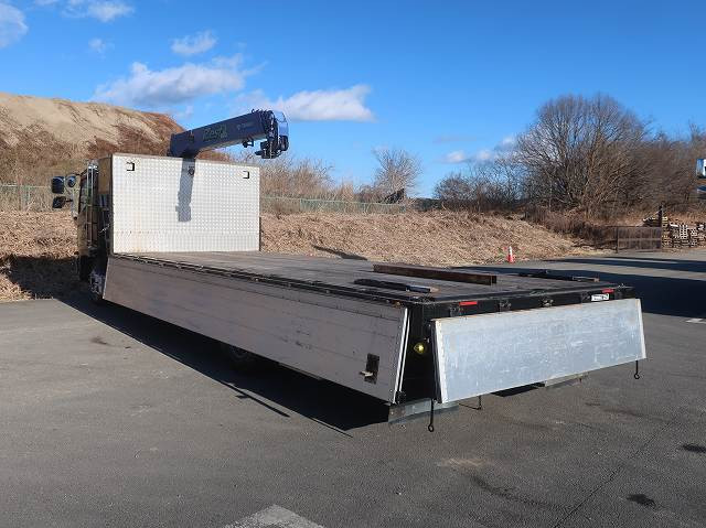 中古トラック 日野クレーン付平ボディ ＃7