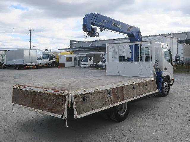 中古トラック 日野クレーン付平ボディ ＃6