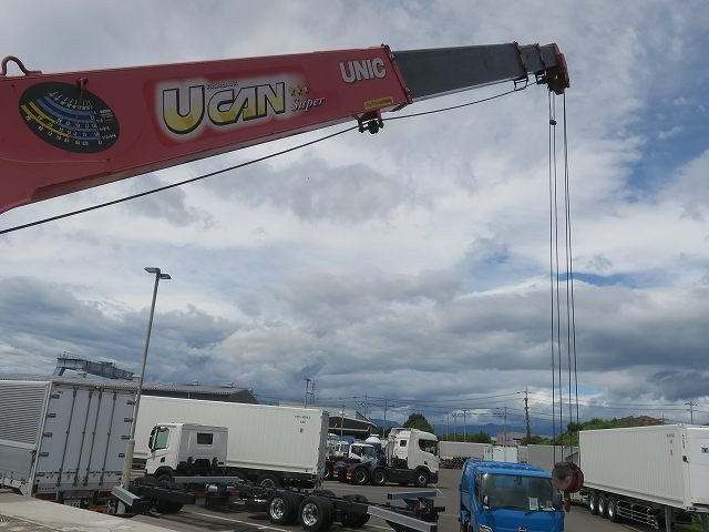 中古トラック いすゞクレーン付セルフローダー ＃10