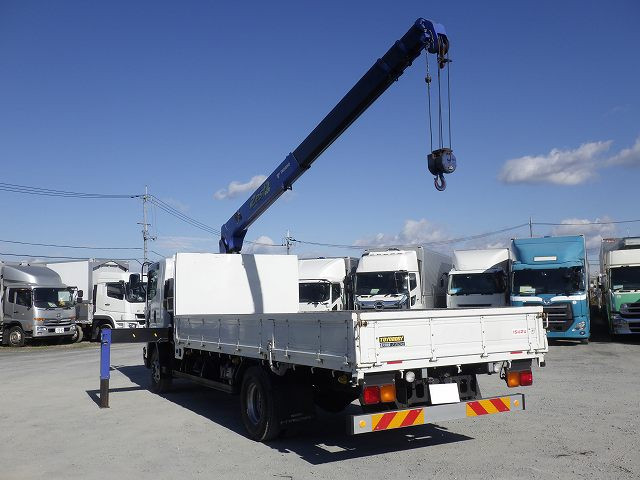 中古トラック いすゞクレーン付平ボディ ＃7