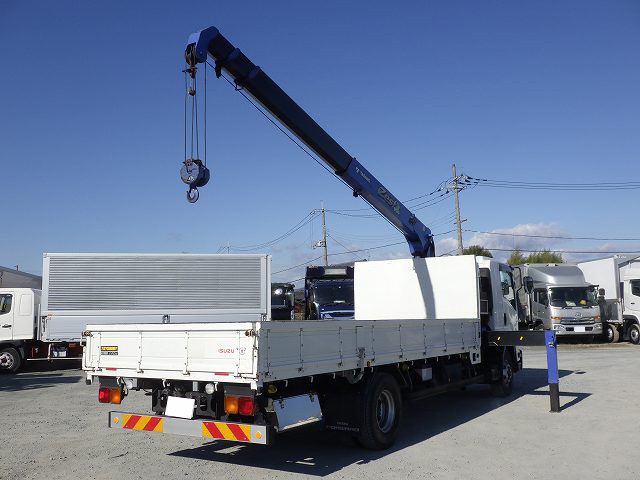 中古トラック いすゞクレーン付平ボディ #8