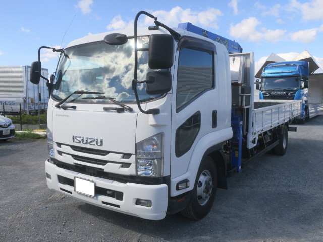 いすゞ　クレーン付