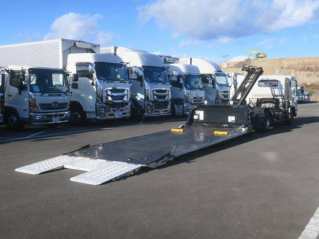 中古トラック いすゞ エルフ 小型セーフティーローダー