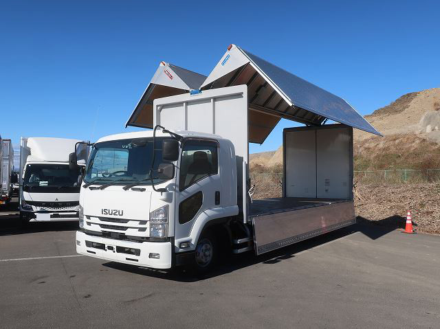 中古トラック いすゞ フォワード 中型アルミウィング