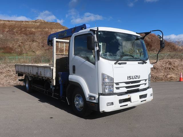 中古トラック いすゞクレーン付平ボディ ＃2