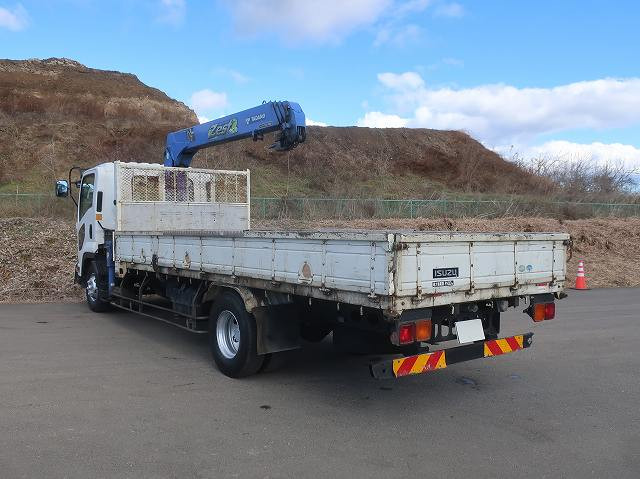 中古トラック いすゞクレーン付平ボディ ＃4