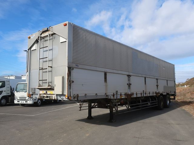 [Vehicle for lease rental only] 2005 Nippon Trex 2-axle wing trailer with a 13m body and a maximum payload of 19.7t 