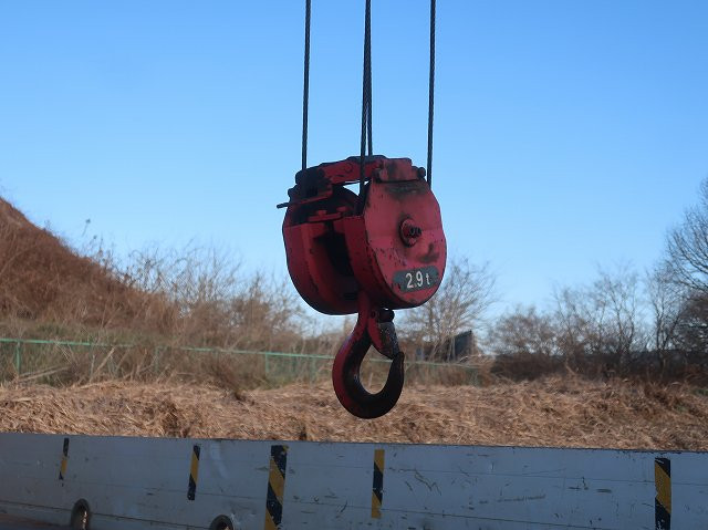 中古トラック いすゞクレーン付平ボディ ＃8