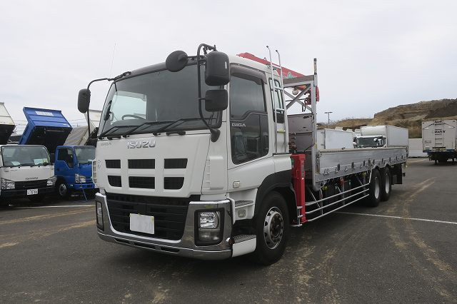 いすゞ　クレーン付