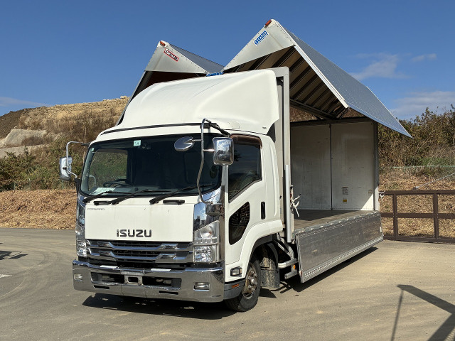 中古トラック いすゞ フォワード 中型アルミウィング