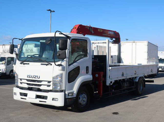 中古トラック いすゞクレーン付平ボディ ＃2