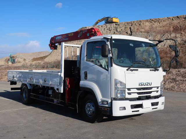 中古トラック いすゞクレーン付平ボディ ＃3
