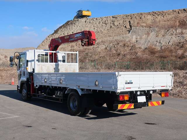 中古トラック いすゞクレーン付平ボディ ＃5