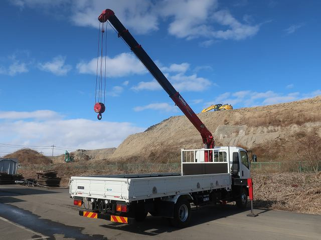 中古トラック いすゞクレーン付平ボディ ＃2