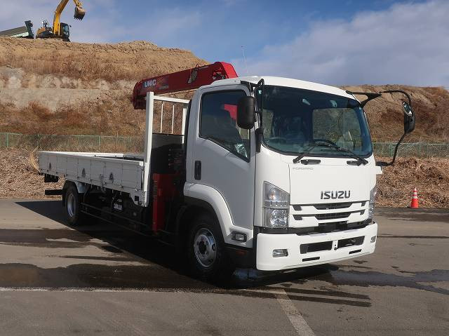 中古トラック いすゞクレーン付平ボディ ＃4