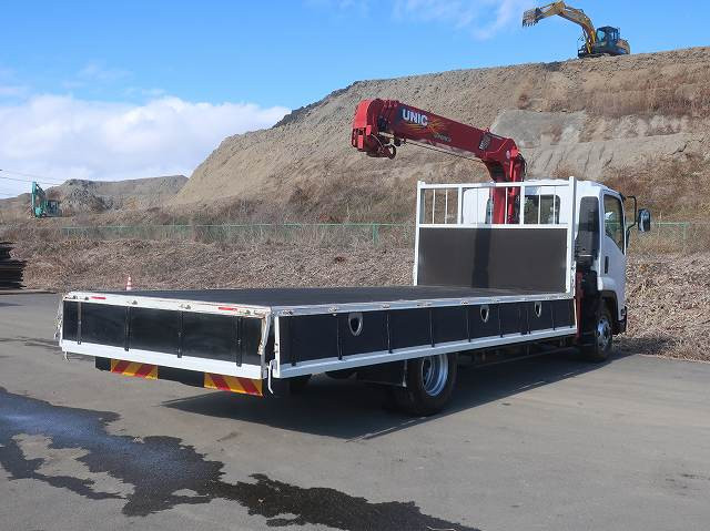 中古トラック いすゞクレーン付平ボディ ＃8