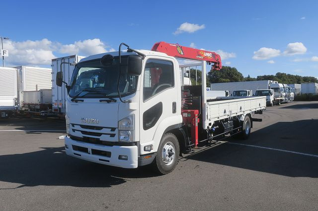 いすゞ　クレーン付