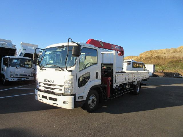 いすゞ　クレーン付