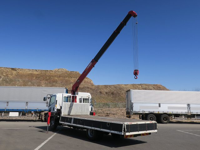 中古トラック いすゞクレーン付平ボディ ＃4